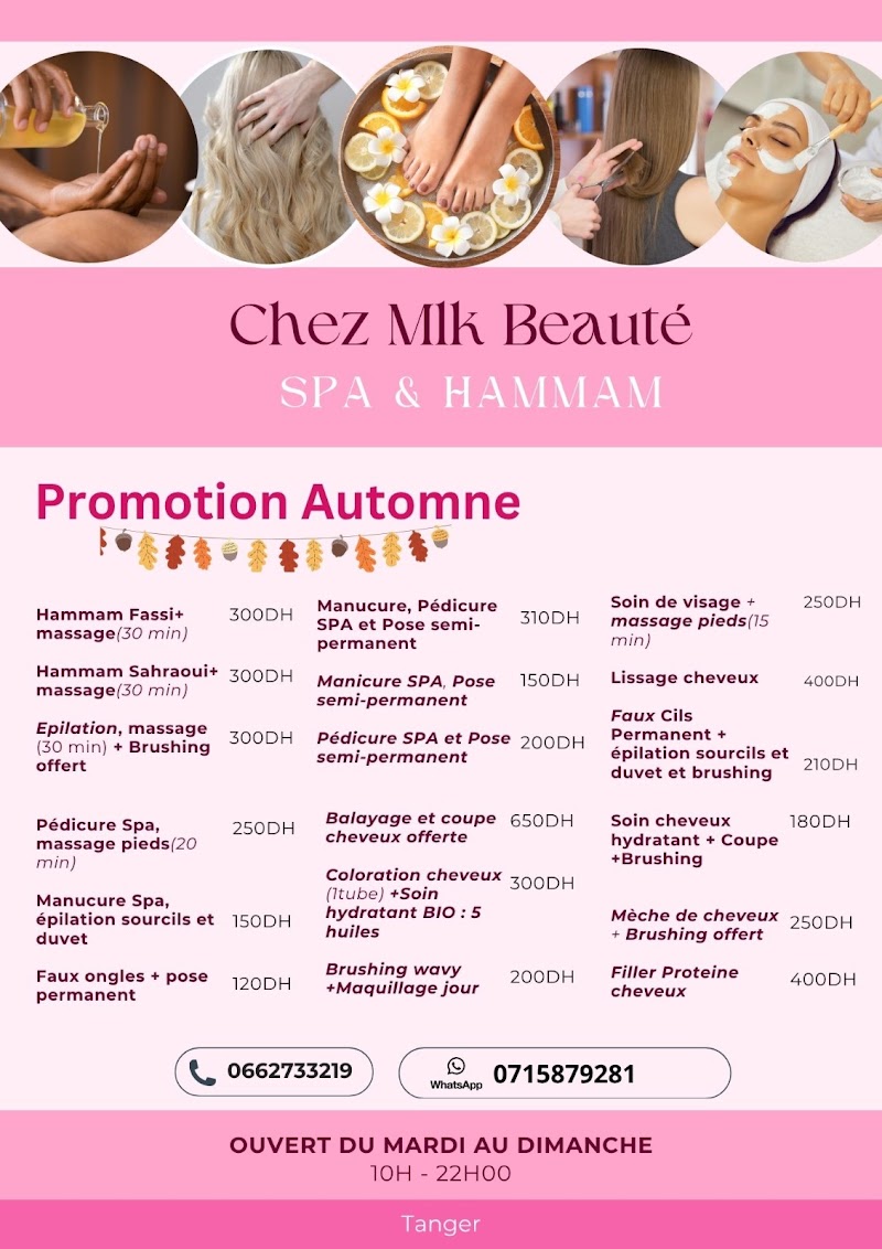 Chez MLK beauté SPA - Hammam- Massage- 100% Femmes